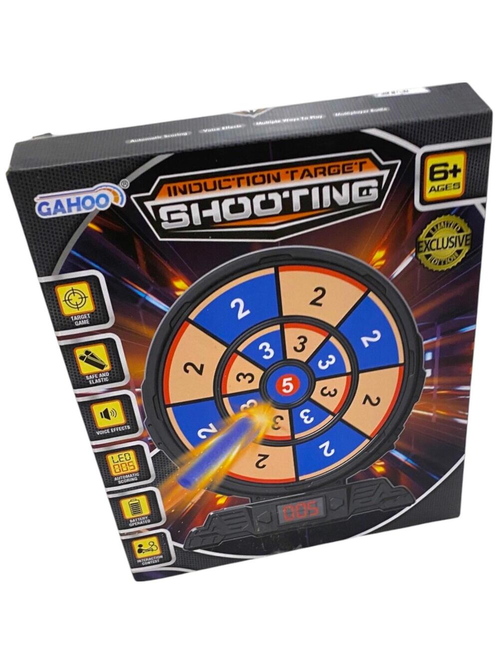 Gahoo Induction Target Shooting Game LED Scoring Brand new!